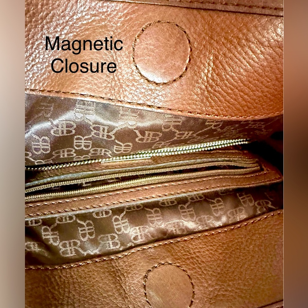 Banana Republic Cream and Brown Woven Shoulder Bag - Picture 7 of 13